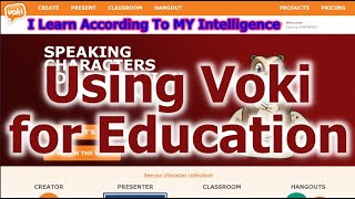 Using Voki for Education screenshot 2