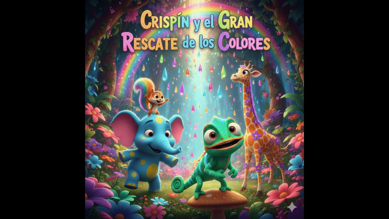 🦎 Crispín, el camaleón que devolvió la alegría al bosque