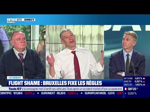 Le débat  : Bruxelles fixe les règles du Flight Shame