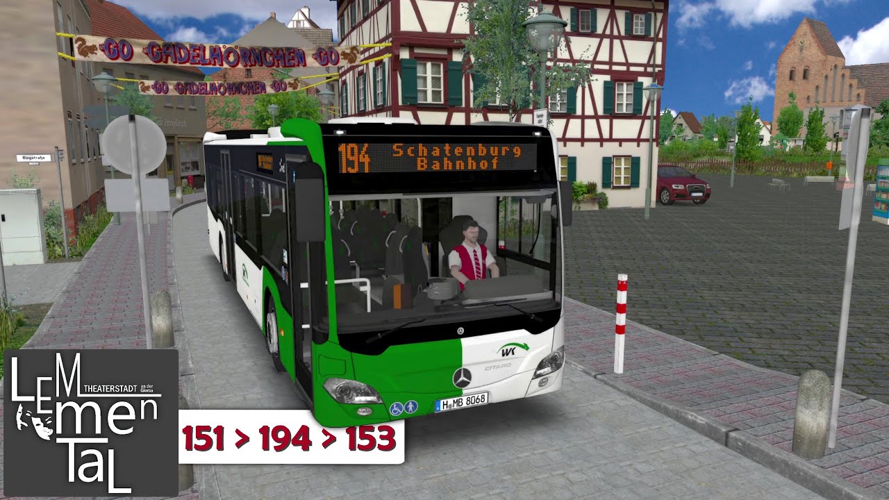 OMSI 2 Meine Lieblings-Linienkombination auf Lemmental Neuenbreid V4 🚌 | 