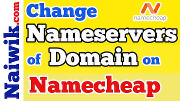 Change Nameservers of a Domain || Namecheap