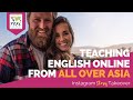 Day in the Life Teaching English Online While Country Hopping Through Asia with Stevie & Jess