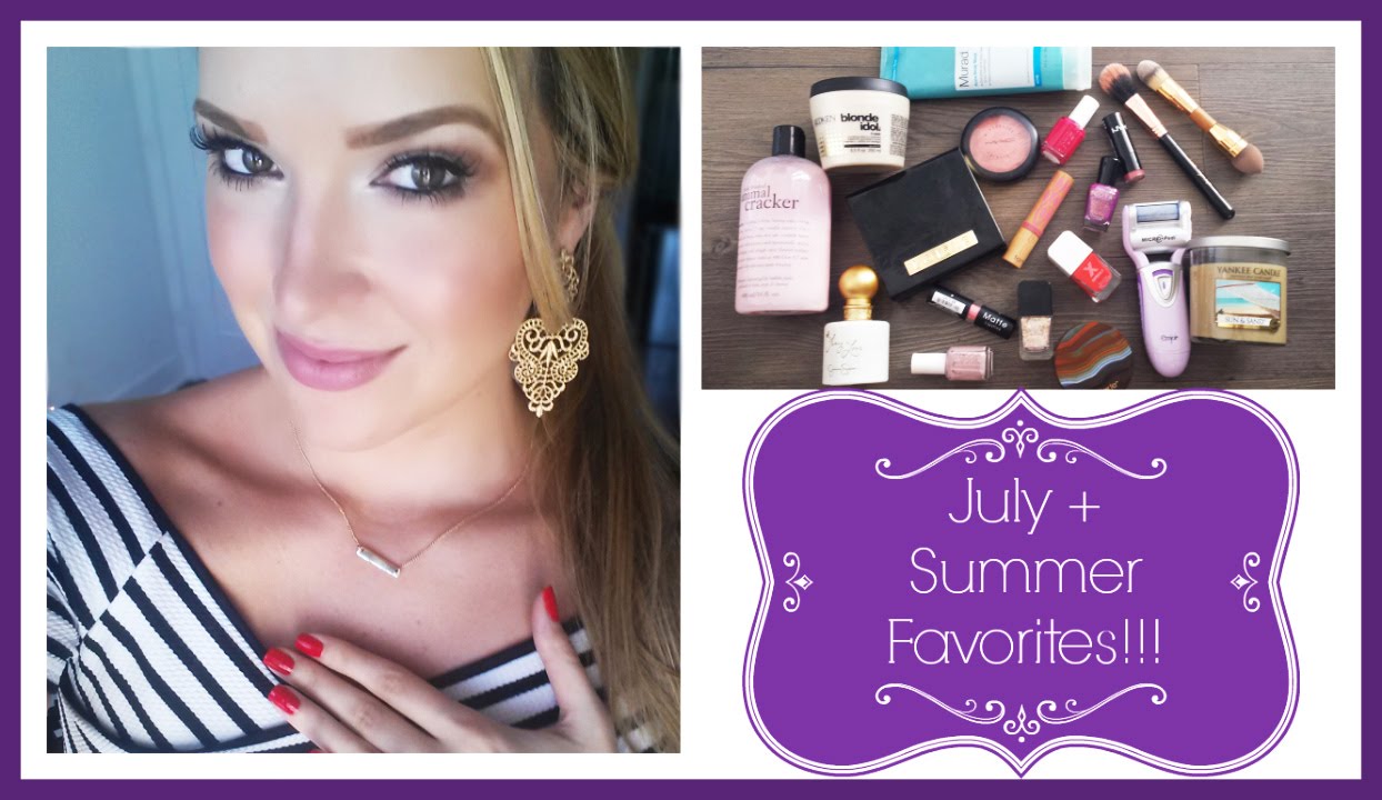 July Favorites 2014 ❤ Makeup, Nails, Hair, Skincare + More! | MissJenFABULOUS