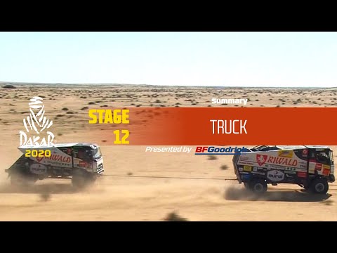 Dakar 2020 - Stage 12 (Haradh / Qiddiya) - Truck Summary