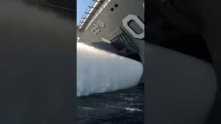 Futuristic Naval Vessel CVX-01 | Advanced Water Propulsion System Test | Sci-Fi Military Tech