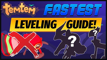 FASTEST LEVELING 1-100 in 59 Mins | TEMTEM  ARBURY GUIDE!