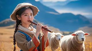 Relaxing Tibetan Flute Music || Eliminate Stress And Calm The Mind, Body Mind Restoration