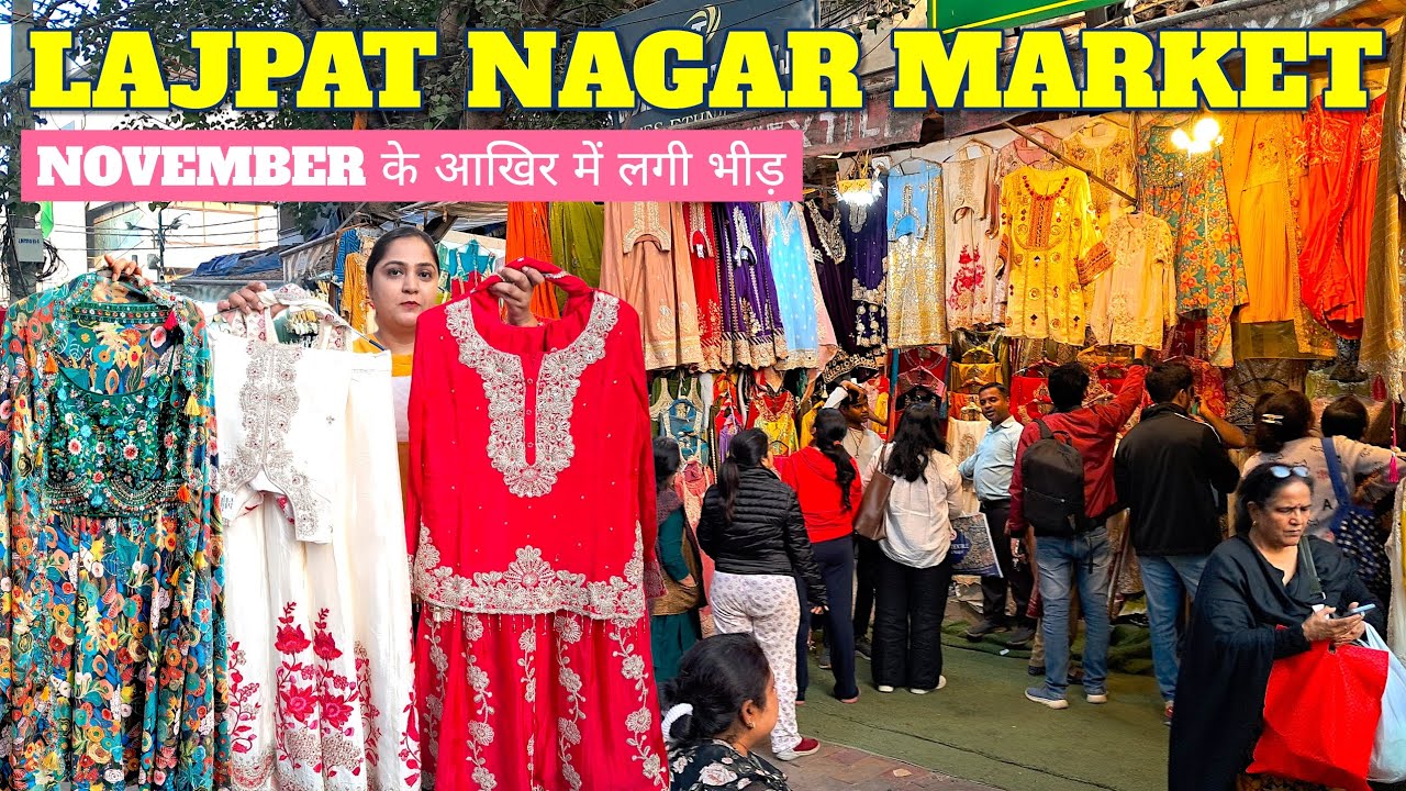 Lajpat Nagar Market Delhi 🔥 November 2025 | Cheapest Fashion Market in Delhi | Latest Shopping Vlog