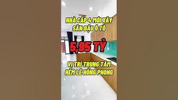 Nhà Cấp 4 Mới Xây Hẻm Lê Hồng Phong Nha Trang | Sân Đậu Ô Tô | Giá Chỉ 5,95 Tỷ