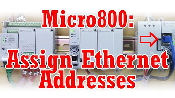 Micro800 Assign Ethernet Addresses