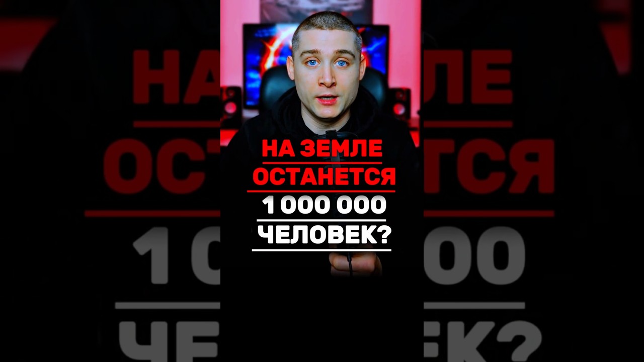 ЧТО БУДЕТ, ЕСЛИ НА ЗЕМЛЕ ОСТАНЕТСЯ 1 000 000 ЧЕЛОВЕК? 