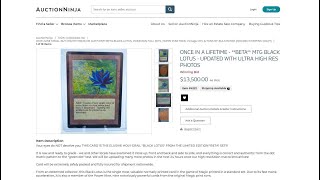 $13,500 Beta Black Lotus Scam
