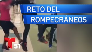 Habla Estudiante Víctima De Peligroso Reto Rompecráneos