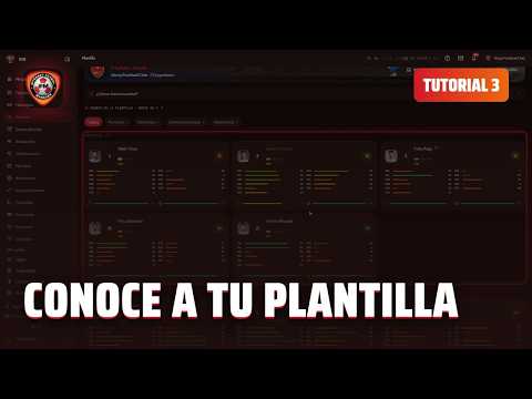 Plantilla y ficha del jugador