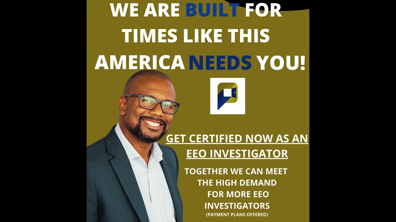 New PREEMPT 32 hour EEO Investigators Wanted New PREEMPT 32 hour EEO Investigators Wanted