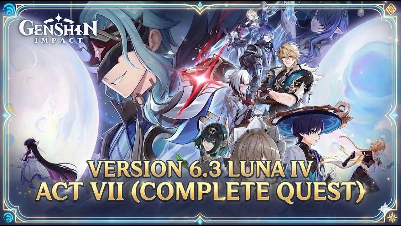 Version 6.3 Archon Quest Act VII: Luna IV Full Walkthrough (No Commentary) 🌑 
