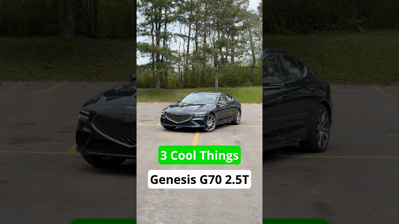Victor’s 3 Cool Things About the 2026 Genesis G70 2.5T Prestige #automobile #luxurycars #cars