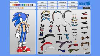 How to Make Sonic | Furry Dollmaker Tutorial screenshot 5