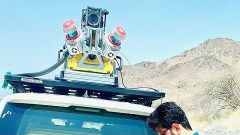 Trimble MX9 mobile mapping complete setup