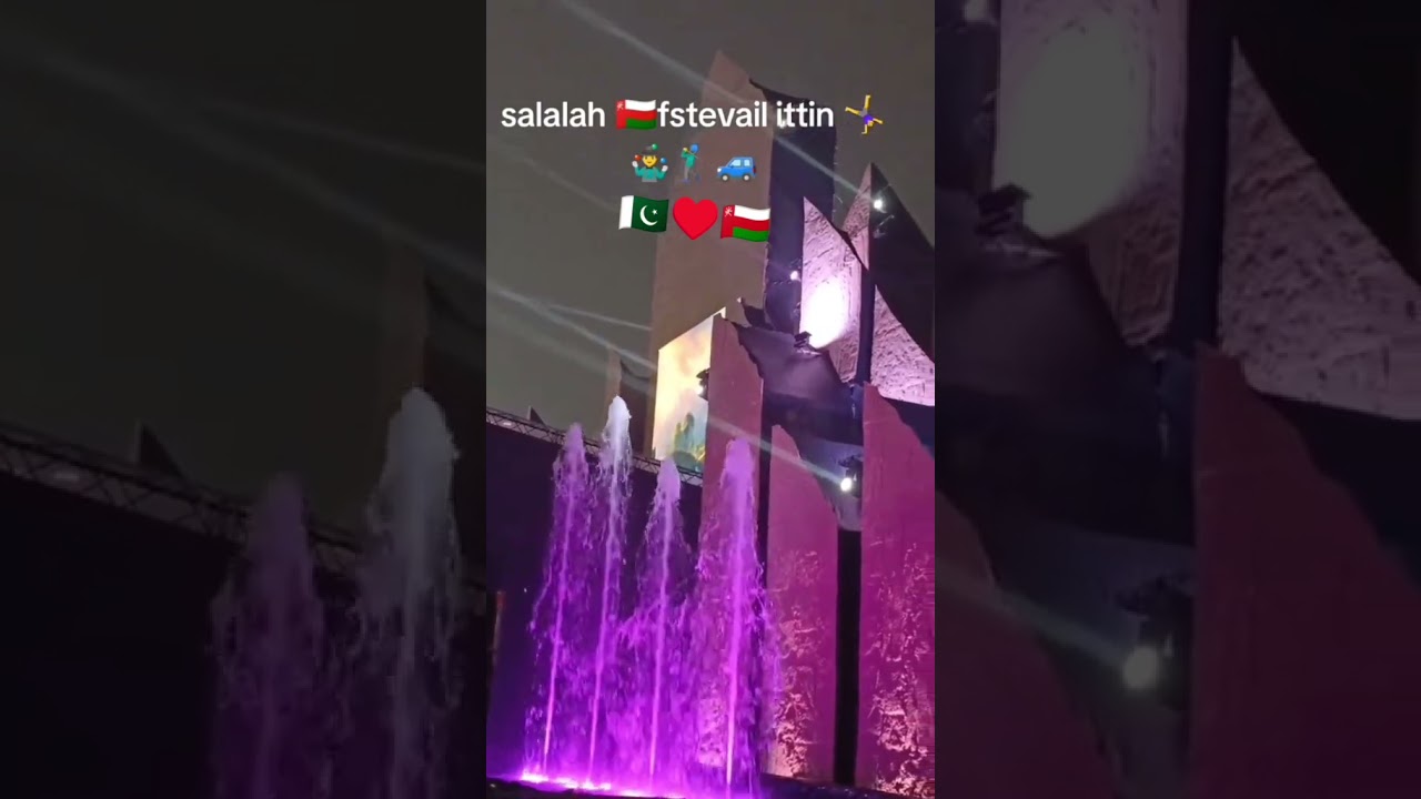 khareef festival in oman salalah 2025.