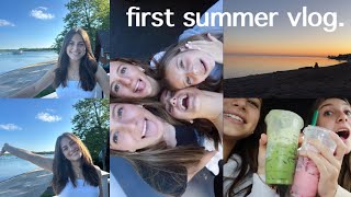 FIRST SUMMER VLOG🌞👙🌊 (may two-four weekend)