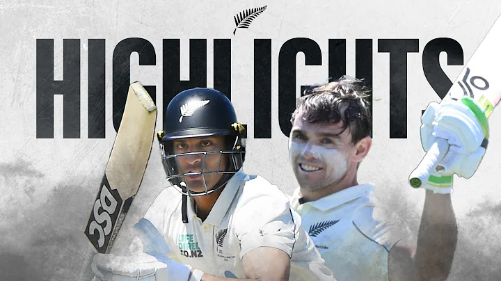 💯 For Both Ravindra & Latham | Highlights + Interviews | New Zealand v West Indies | 1st Test Day 2