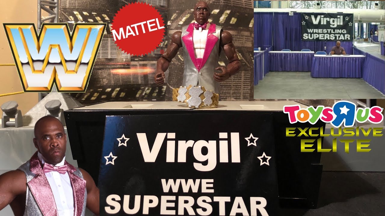WWE Figure Insider:Virgil Mattel ToysRUs Exclusive Elite Flashback - YouTube