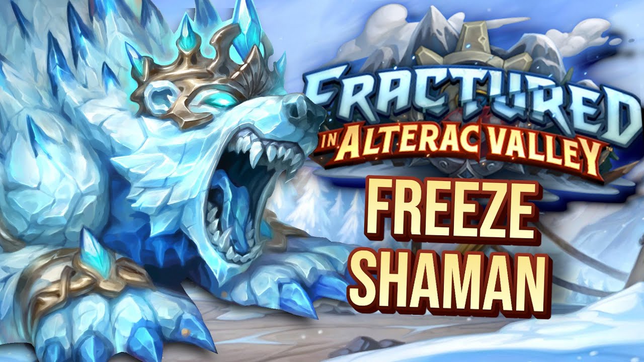 Freeze Shaman in 2021?! - Fractured in Alterac Valley PREVIEW | Constructed | Hearthstone