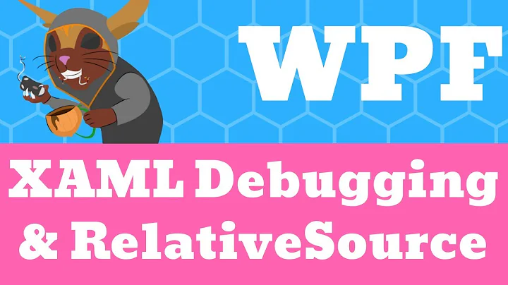 WPF RelativeSource & XAML Debugging