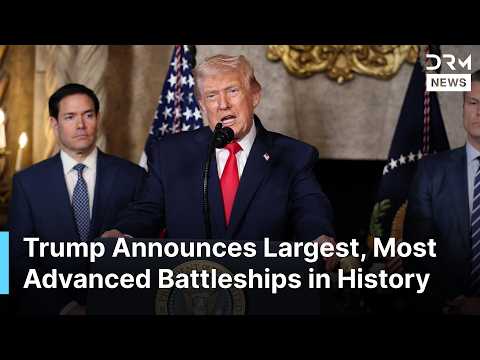 Trump Unveils Historic Plan to Rebuild US Navy With Record-Breaking Battleships and Submarines |AC1N