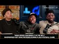 Streamer IShowSpeed EMBARRASSED Devonta Smith in flag football game! | The Speakeasy REACTS
