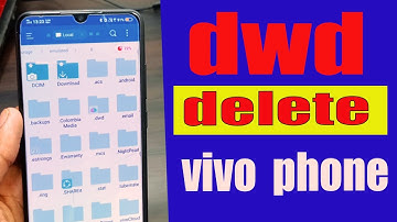 dwd folder delete vivo mobile😭 aise bapas laye