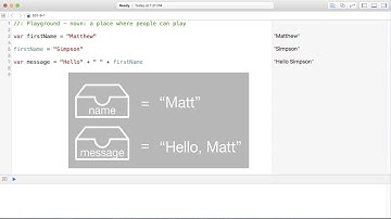 Intro to Swift, Lesson 3.1 - Intro to Variables (Properties)