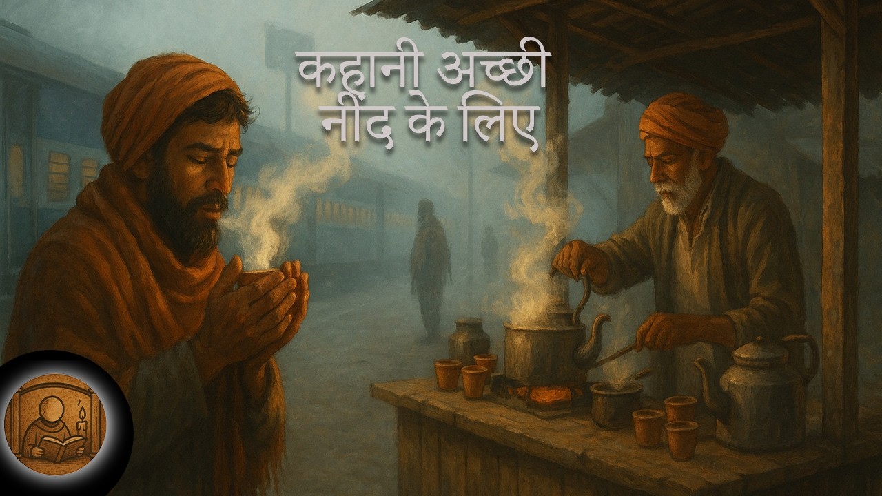 कहानी अच्छी नींद के लिए  | “चाय वाले की भाप”.. बो कड़क ठंड में स्टेशन की चाय..