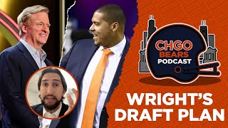 Nick Wright has a draft plan for Chicago Bears GM Ryan Poles | CHGO Bears Podcast