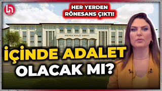 Mi̇tin Arazisi Saray Müteahhidine... Türkiyenin En Büyük Adalet Sarayı Inşa Ediliyor