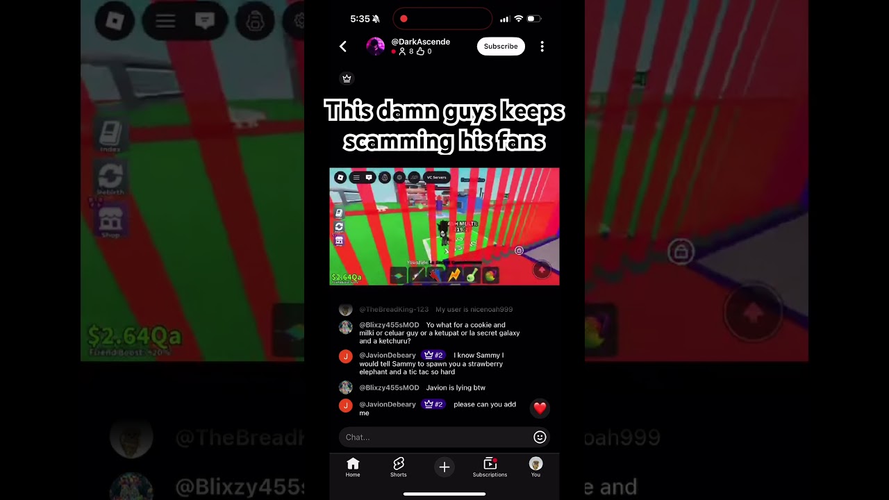 @DarkAscende — мошенник