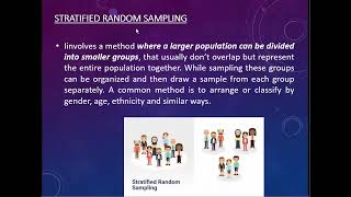 Lec#5a Stratified Random Sampling