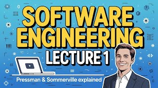 Software Engineering Lecture 1 | Based on Pressman & Sommer #softwareengineer #lecture1 Details