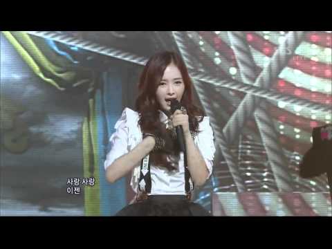 SBS인기가요 Comeback 메이비 [Goodbye Valentine](640회)