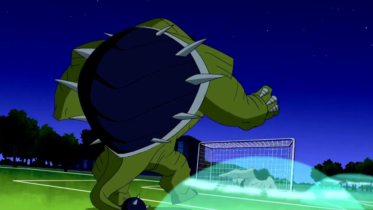 Ultimate Humangousaur vs Antonio , Ben 10 Ultimate Alien Episode 25