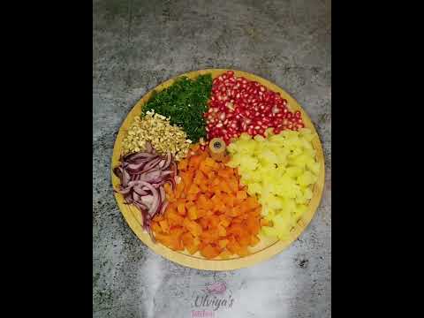 Nar salatı #salat #salad #saladrecipe #salatatarifleri #salatacesitleri #salatlar #salata