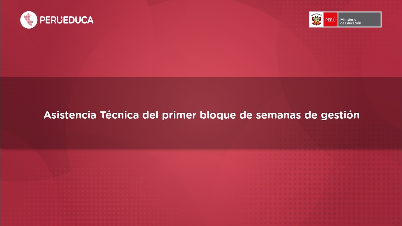 AT para equipos de trabajo colegiado - I bloque de semanas de gestión (02 marzo - Tarde)