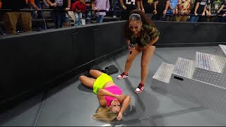 Celebrity Jaida Parker attacks Jordynne Grace overstepping to contest for NXT Championship _NXT Mar 18, 2025 Wealth