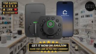 ULTRALOQ Bolt SE Smart Lock: 7-in-1 Keyless Entry Deadbolt with Fingerprint ID &amp; Wi-Fi