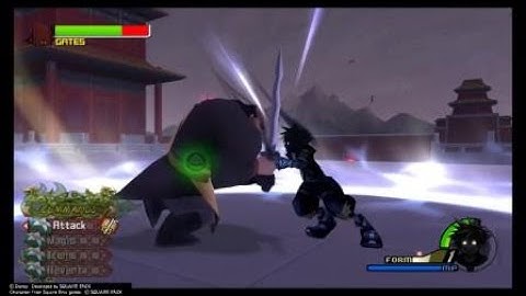 Kingdom Hearts 2 Final Mix (PS4) - Accidental Anti Form Reaction Command