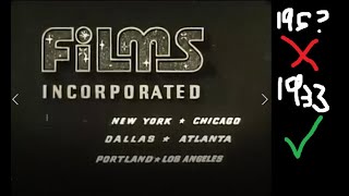 The Truth About The Films Incorporated 1950S Logo