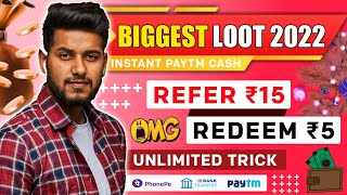 Get Unlimited Paytm Cash | Instant Payment Receive | Min Redeem 1rs App Launched | 2022 screenshot 5