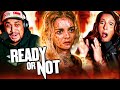 READY OR NOT (2019) MOVIE REACTION – WHAT DID WE JUST WATCH?! – FIRST TIME WATCHING – REVIEW