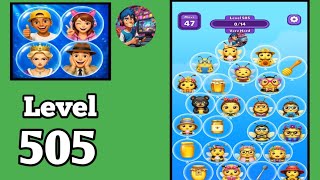 Bubble match connect puzzle level  505 very hard level solution and walkthrough for gameplay 
